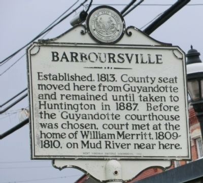 Barboursville Marker image. Click for full size.