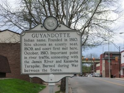 Guyandotte Marker image. Click for full size.