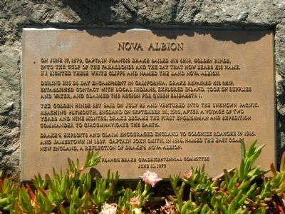 Nova Albion Marker image. Click for full size.