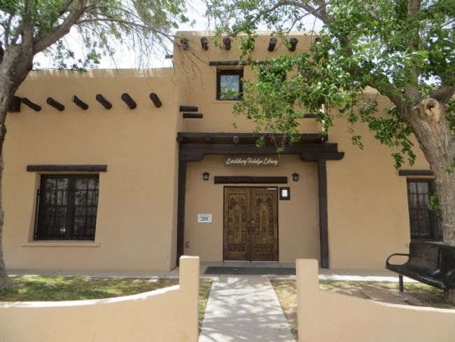 Lordsburg-Hidalgo Library. Click for full size. Lordsburg-Hidalgo Library image. Click for full size.