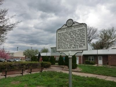 Carter Godwin Woodson Marker. Click for full size. Carter Godwin Woodson Marker image. Click for full size.