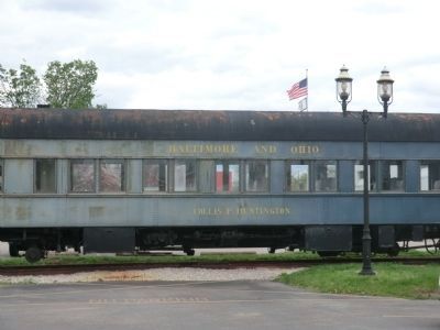 B&O Car-Collis P. Huntington. Click for full size. B&O Car-Collis P. Huntington image. Click for full size.