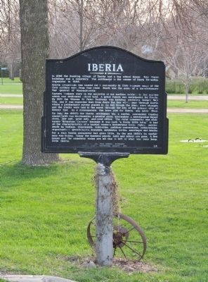 Iberia Marker image. Click for full size.