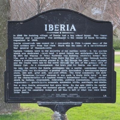 Iberia Marker image. Click for full size.
