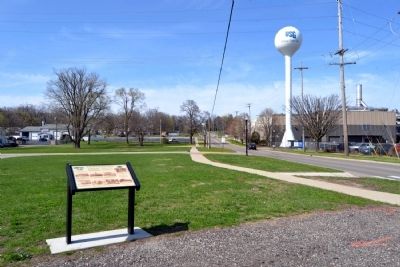 Welcome to the City of Otsego Marker image. Click for full size.