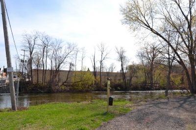 View to South Across Kalamazoo River. Click for full size. View to South Across Kalamazoo River image. Click for full size.