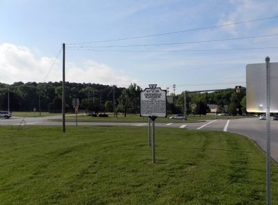 Wide view of the Chesterville Plantation Marker image. Click for full size.