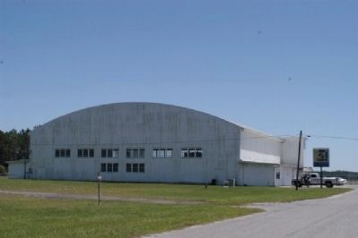 Perry Army Air Base Hangar image. Click for full size.