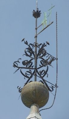 Courthouse Weathervane. Click for full size. Courthouse Weathervane image. Click for full size.