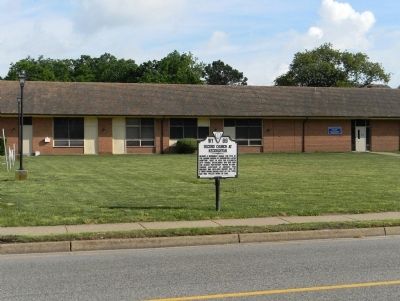 Wide view of the Second Church at Kecoughtan Marker image. Click for full size.