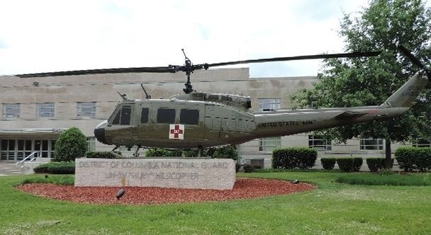 District of Columbia National Guard - UH-IV (Huey) Helicopter image. Click for full size.