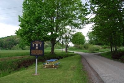 Historical Village of Hero Named in Honor of Private Jesse Taylor Marker. Click for full size. Historical Village of Hero Named in Honor of Private Jesse Taylor Marker image. Click for full size.