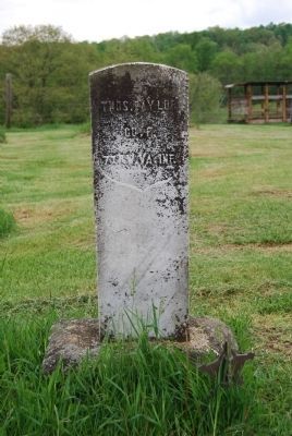 The Old Taylor Cemetery. Click for full size. The Old Taylor Cemetery image. Click for full size.