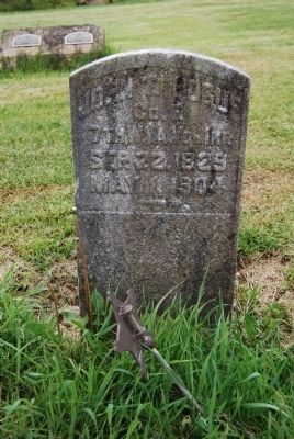 The Old Taylor Cemetery. Click for full size. The Old Taylor Cemetery image. Click for full size.