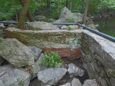 Remains of Sligo Creek Waterworks image. Click for full size.