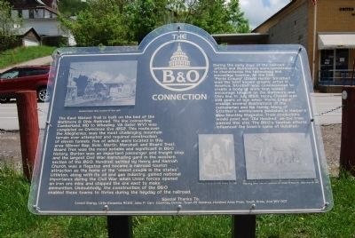 The B&O Connection Marker image. Click for full size.