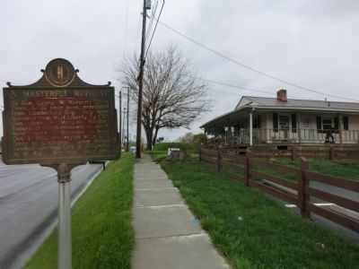 A Masterful Retreat Marker. Click for full size. A Masterful Retreat Marker image. Click for full size.