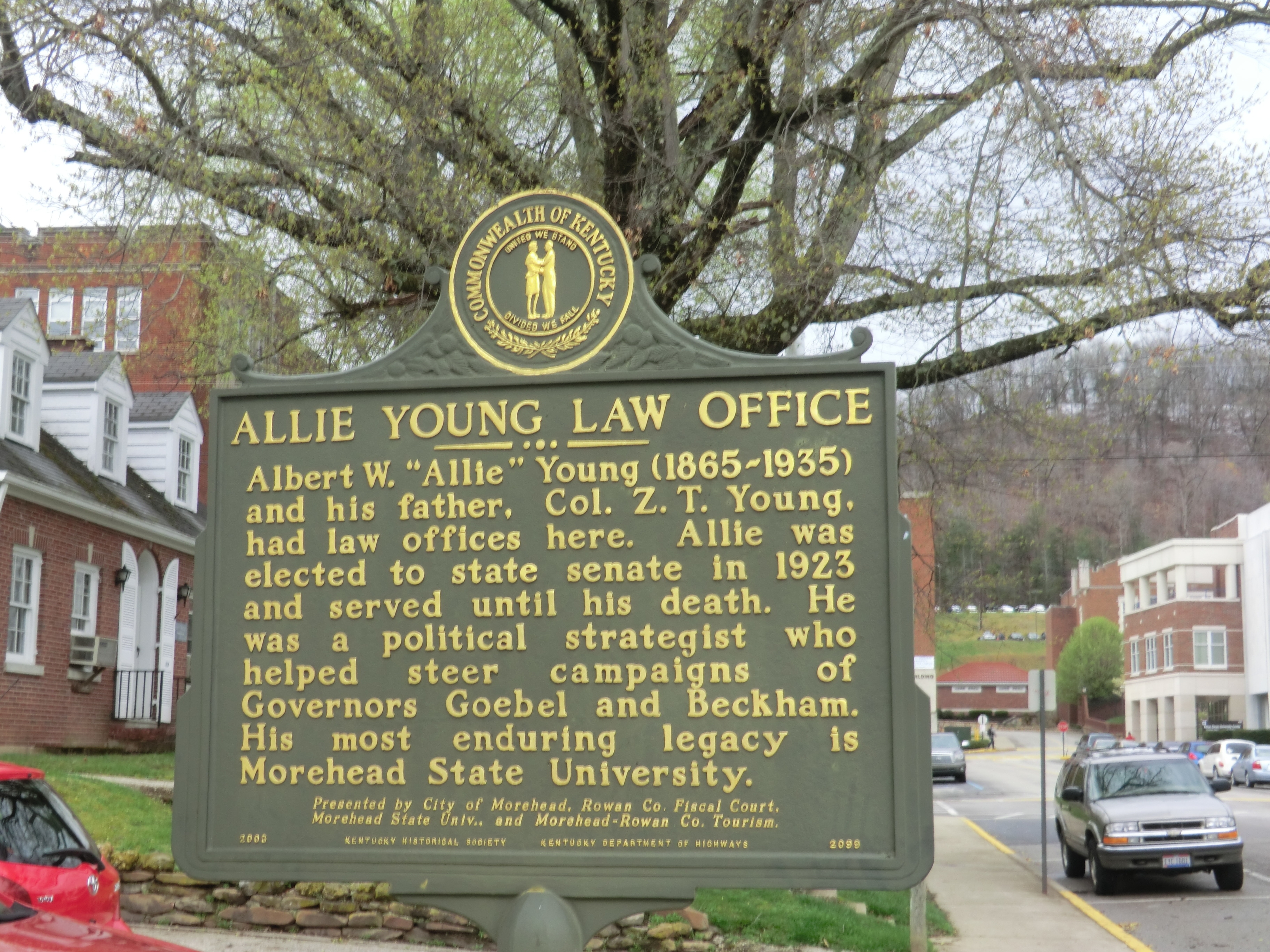 Allie Young Law Office Marker