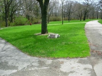 Lake Park Marker. Click for full size. Lake Park Marker image. Click for full size.