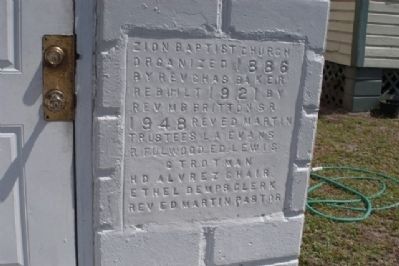 96 Evergreen Avenue Cornerstone of Zion Church. Click for full size. 96 Evergreen Avenue Cornerstone of Zion Church image. Click for full size.