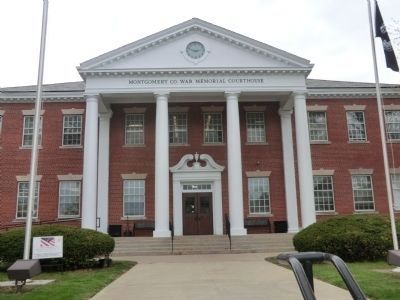 Montgomery County War Memorial Courthouse. Click for full size. Montgomery County War Memorial Courthouse image. Click for full size.