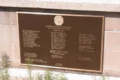 Florida Memorial University Marker image. Click for full size.