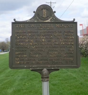 The Gaitskill Mound Marker. Click for full size. The Gaitskill Mound Marker image. Click for full size.