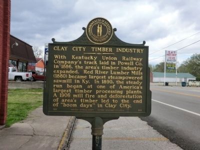 Clay City Timber Industry-Side 1 image. Click for full size.