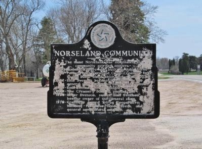 Norseland Community Marker image. Click for full size.