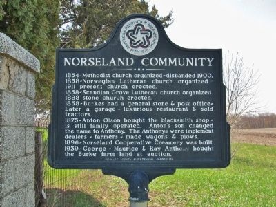 Norseland Community Marker image. Click for full size.
