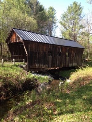 Salmond covered bridge image. Click for full size.