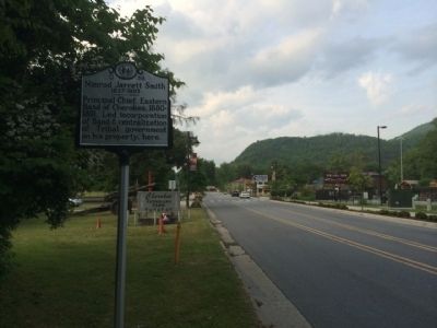 Nimrod Jarrett Smith Marker Area image. Click for full size.