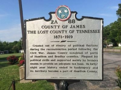 County of James Marker. Click for full size. County of James Marker image. Click for full size.