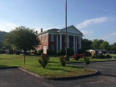 The third courthouse of (the now defunct) James County. Click for full size. The third courthouse of (the now defunct) James County image. Click for full size.