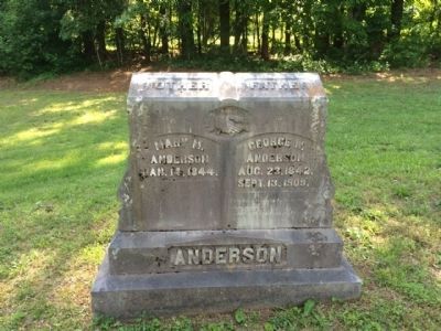 Grave of George Anderson (Area Pioneer) image. Click for full size.