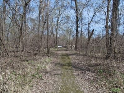 A River Crossroad Marker. Click for full size. A River Crossroad Marker image. Click for full size.