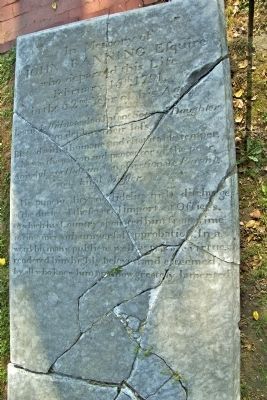 Revolutionary War Patriot John Banning Marker image. Click for full size.