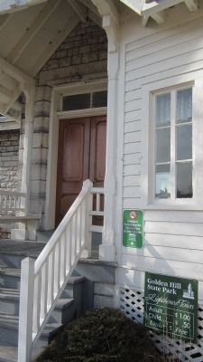 30 Mile Point Lighthouse Entrance. Click for full size. 30 Mile Point Lighthouse Entrance image. Click for full size.