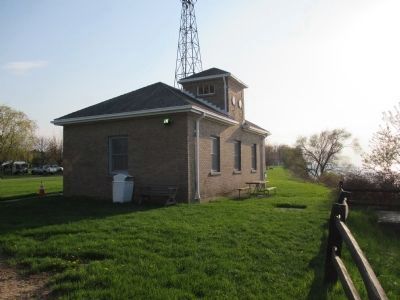 East Side and Shore Side Foghorn Building. Click for full size. East Side and Shore Side Foghorn Building image. Click for full size.