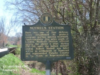 Modrel's Station Marker image. Click for full size.
