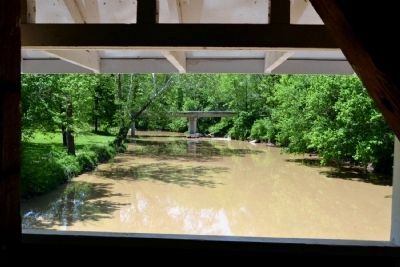Panther Creek and CR 1100S Modern Bridge. Click for full size. Panther Creek and CR 1100S Modern Bridge image. Click for full size.