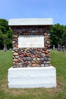 Union Flat Rock Cemetery Memorial image. Click for full size.