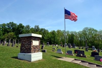 Union Flat Rock Cemetery Memorial image. Click for full size.