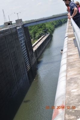 Wilson Dam Marker image. Click for full size.