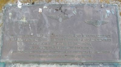 U.S. Navy Patrol and Reconnaissance Memorial Marker. Click for full size. U.S. Navy Patrol and Reconnaissance Memorial Marker image. Click for full size.