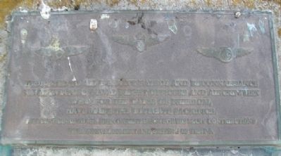 U.S. Navy Patrol and Reconnaissance Memorial Marker image. Click for full size.