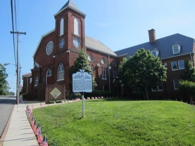 Diamond Hill Baptist Church Marker. Click for full size. Diamond Hill Baptist Church Marker image. Click for full size.