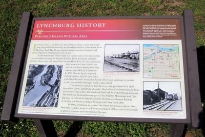 Lynchburg History Marker. Click for full size. Lynchburg History Marker image. Click for full size.
