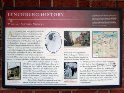 Lynchburg History Marker image. Click for full size.