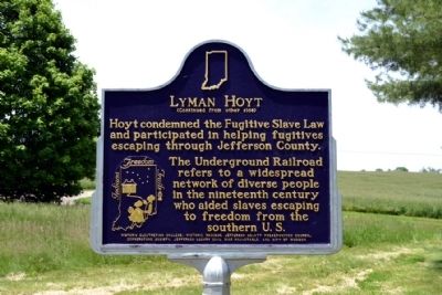 Lyman Hoyt Marker. Click for full size. Lyman Hoyt Marker image. Click for full size.